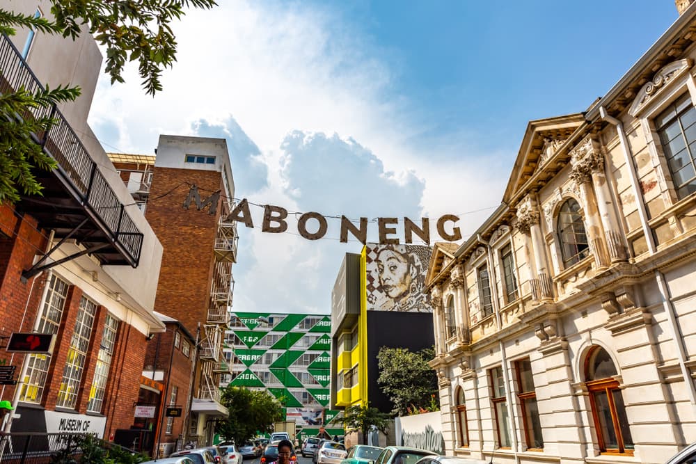 Maboneng, ein neues Brooklyn im südafrikanischen Stil